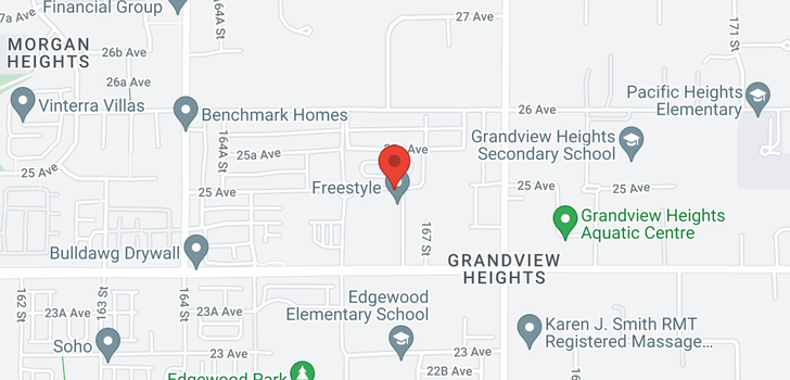 map of 34 16685 25 AVENUE